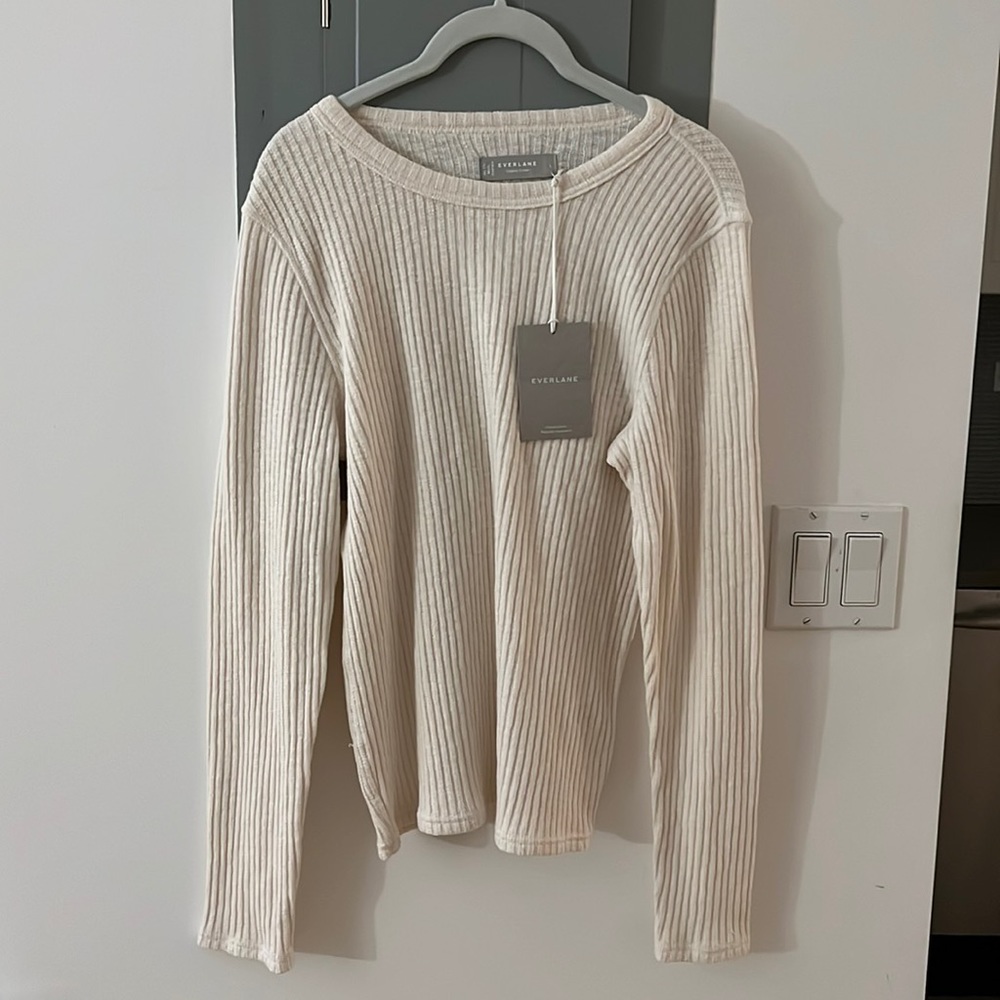 Everlane Rib Knit Crew
